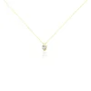 Collier Aodren Or Jaune Oxyde De Zirconium