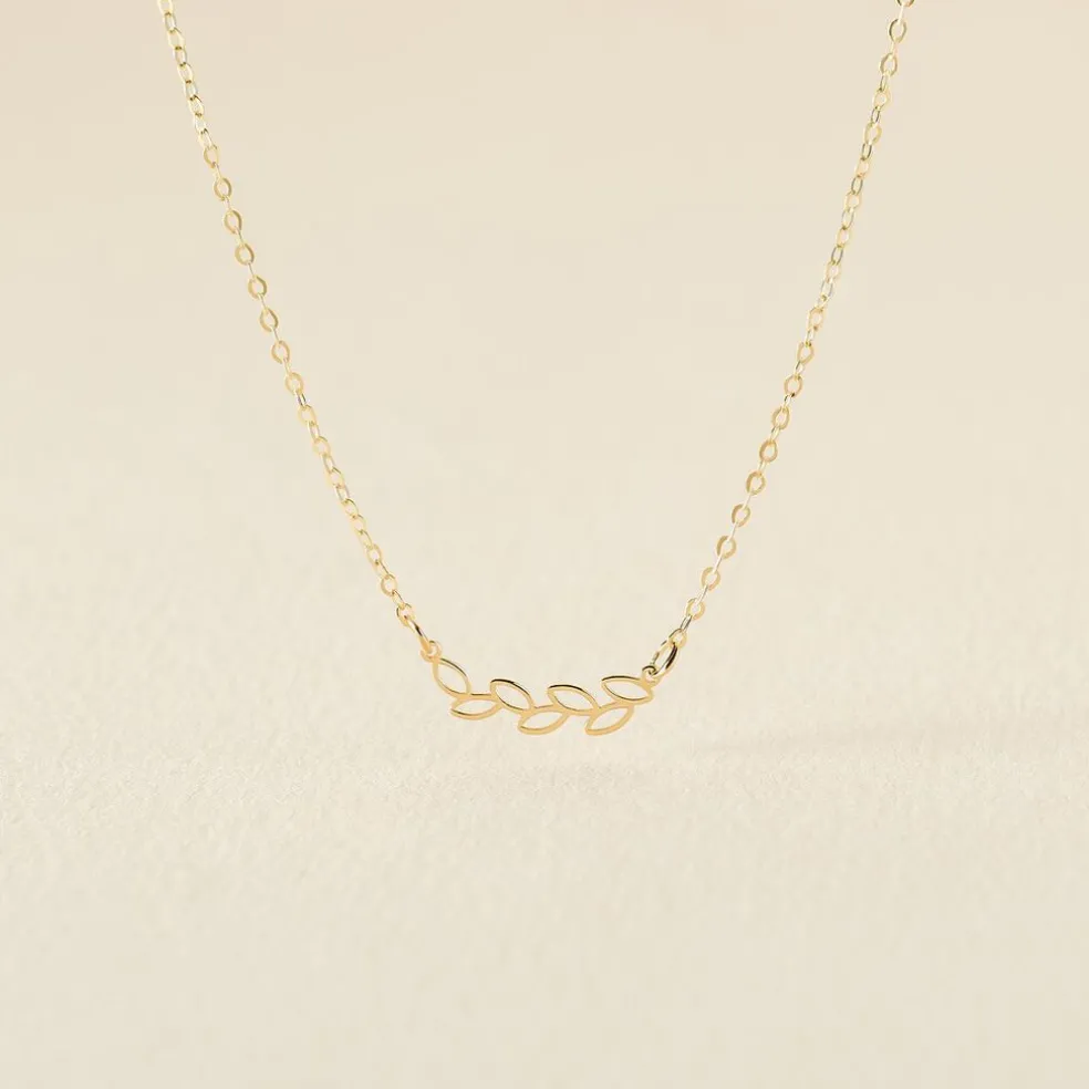 Collier Arachis Or Jaune