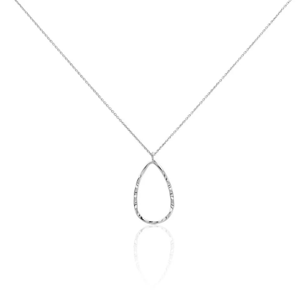 Collier Argent Blanc Camulos