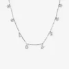 Collier Argent Blanc Deep In Love Oxyde De Zirconium
