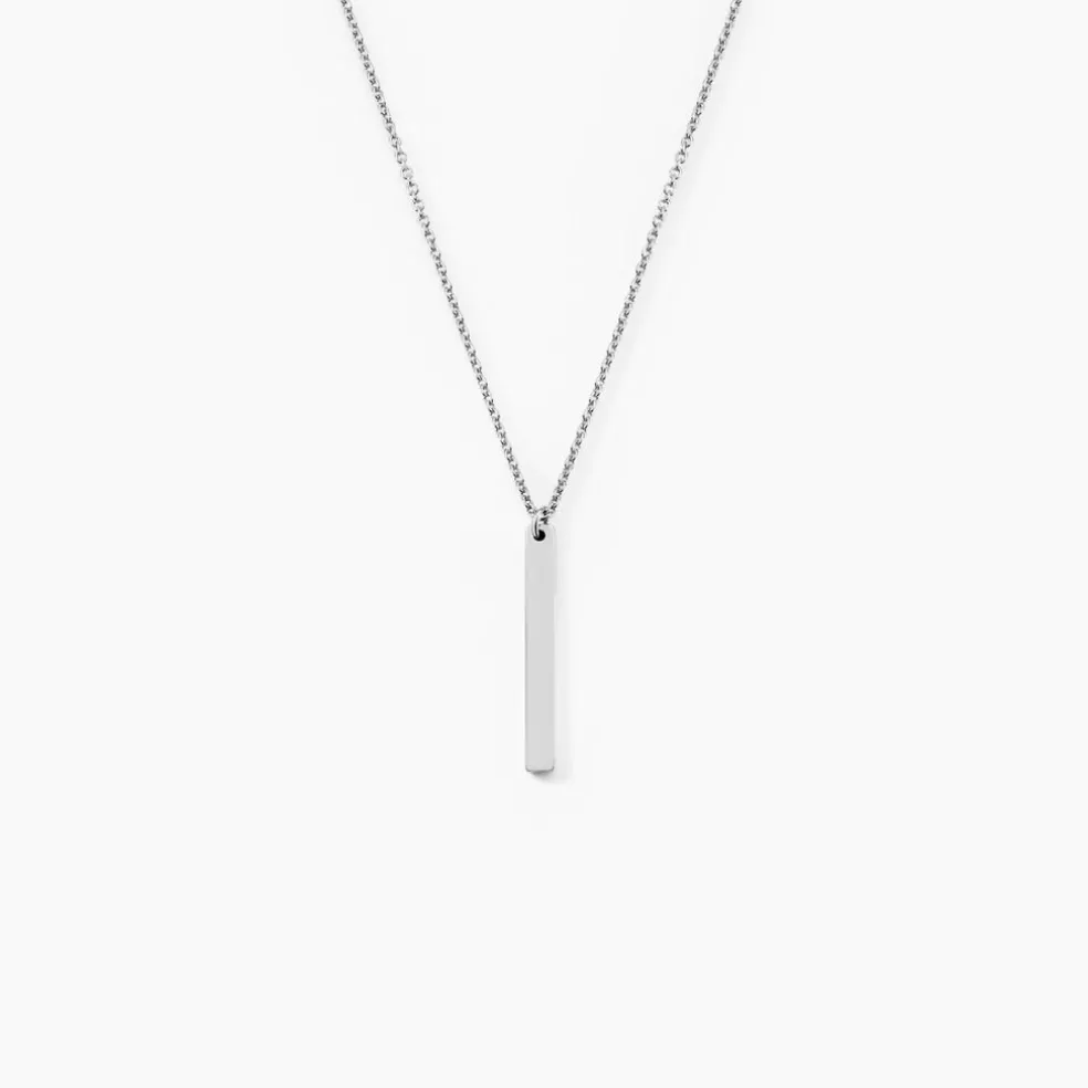 Collier Argent Blanc Fedor