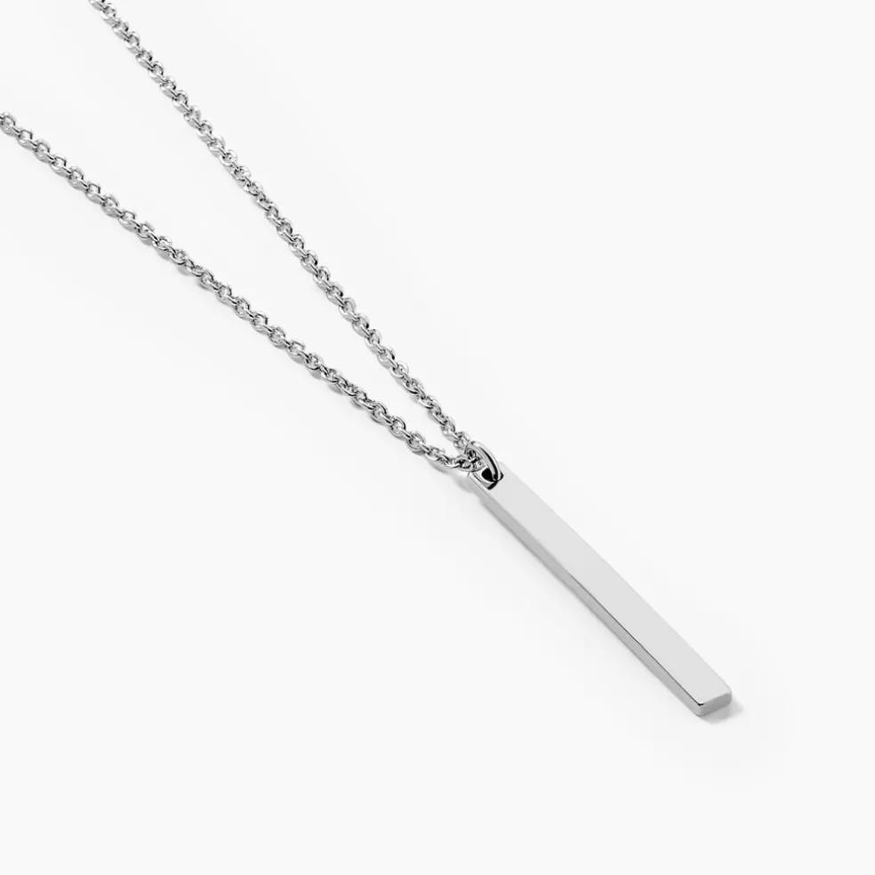 Collier Argent Blanc Fedor