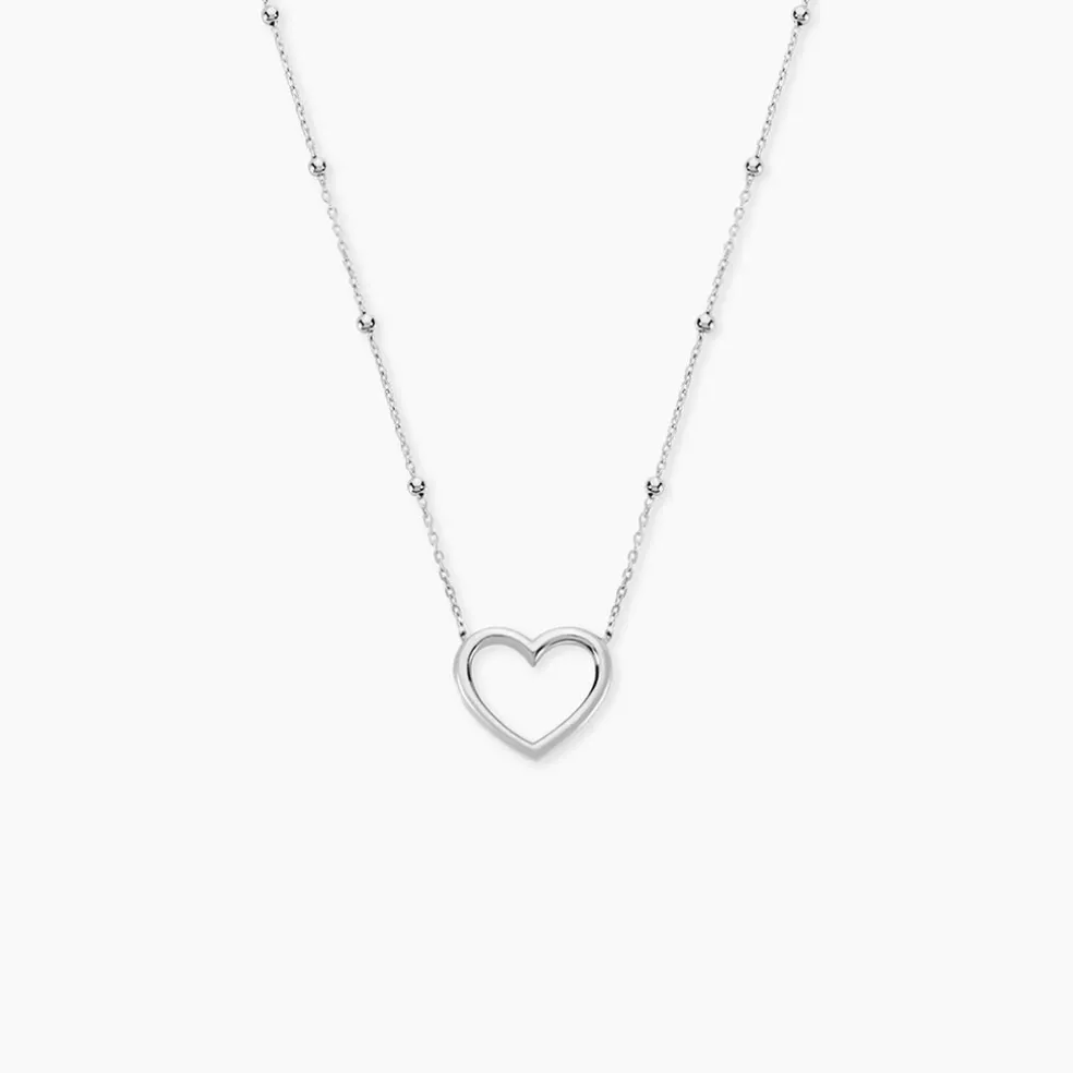 Collier Argent Blanc Gyoso