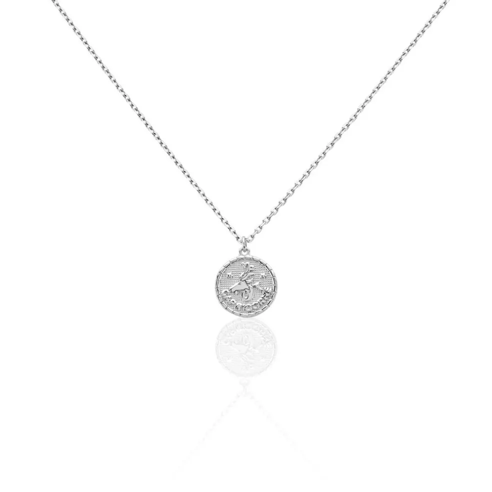 Collier Argent Blanc Hosni