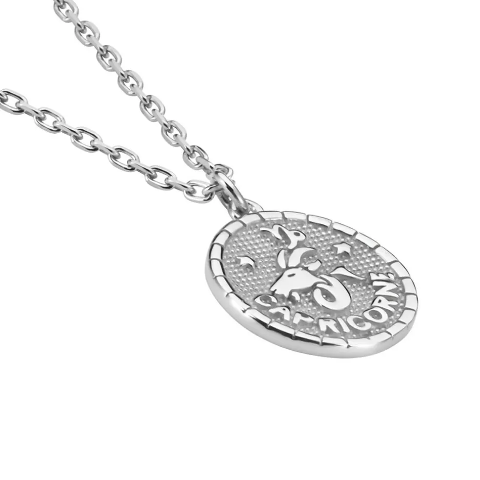 Collier Argent Blanc Hosni