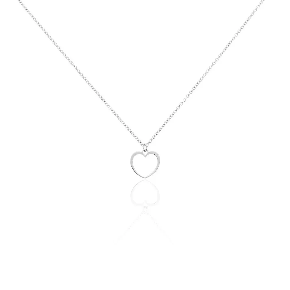Collier Argent Blanc Idennicae