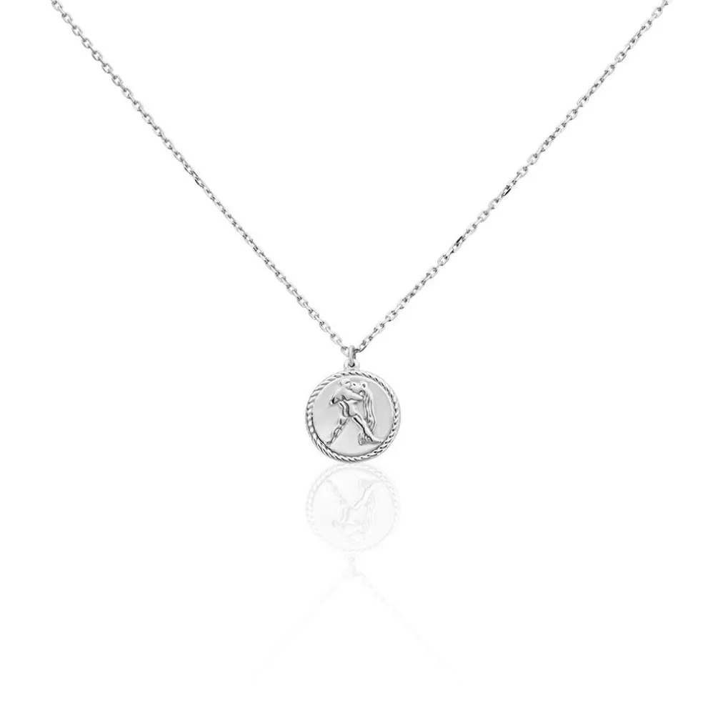 Collier Argent Blanc Lew