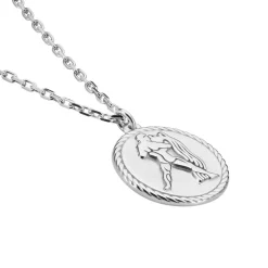 Collier Argent Blanc Lew