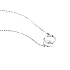 Collier Argent Blanc Ula