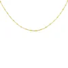 Collier Argent Dore Alize