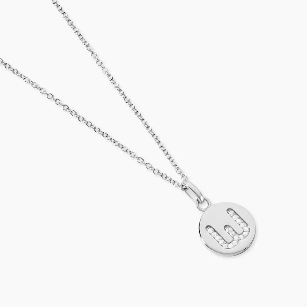 Collier Argent Eugenien Oxydes De Zirconium