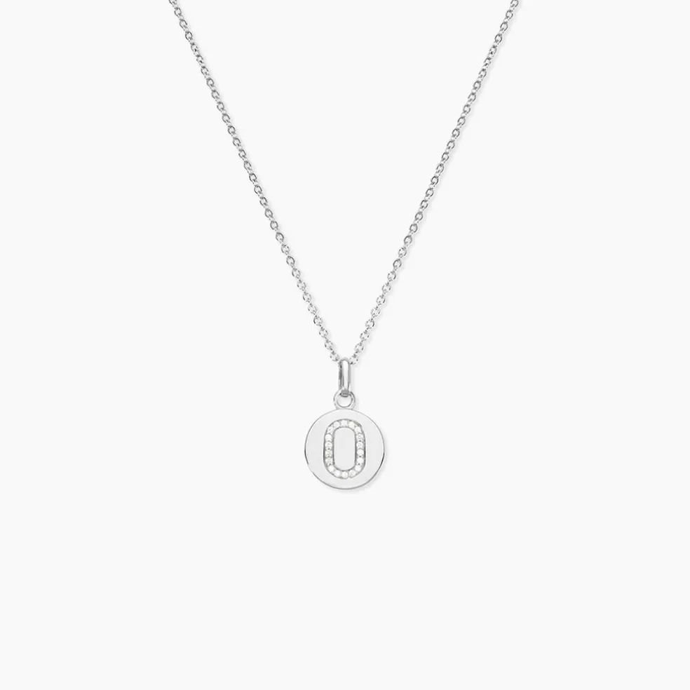 Collier Argent Eugenien Oxydes De Zirconium