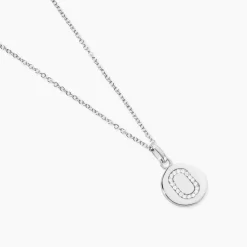 Collier Argent Eugenien Oxydes De Zirconium