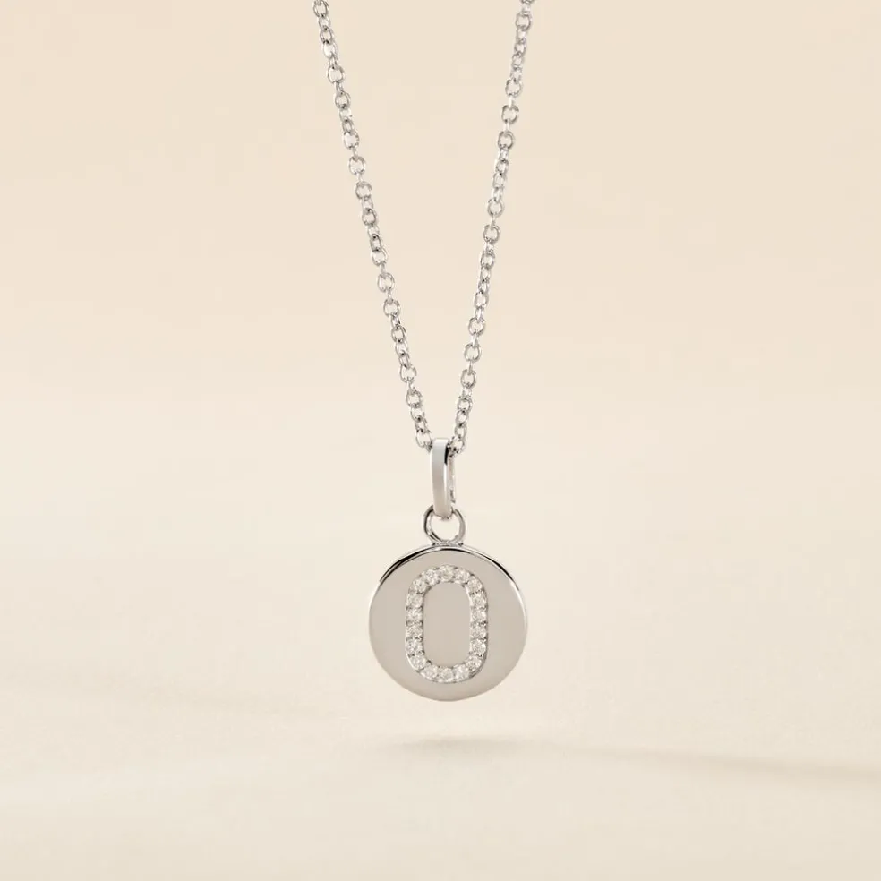 Collier Argent Eugenien Oxydes De Zirconium
