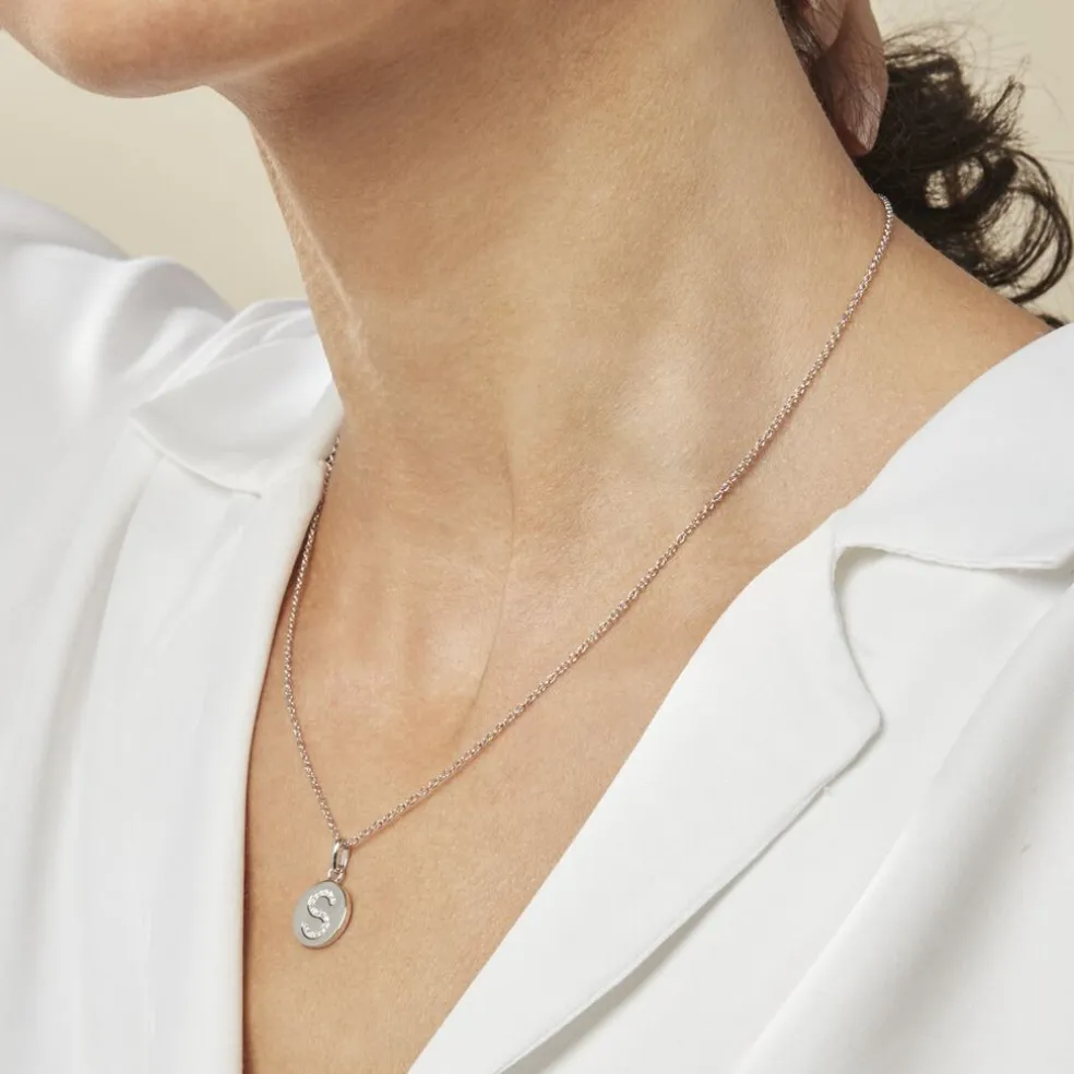 Collier Argent Eugenien Oxydes De Zirconium