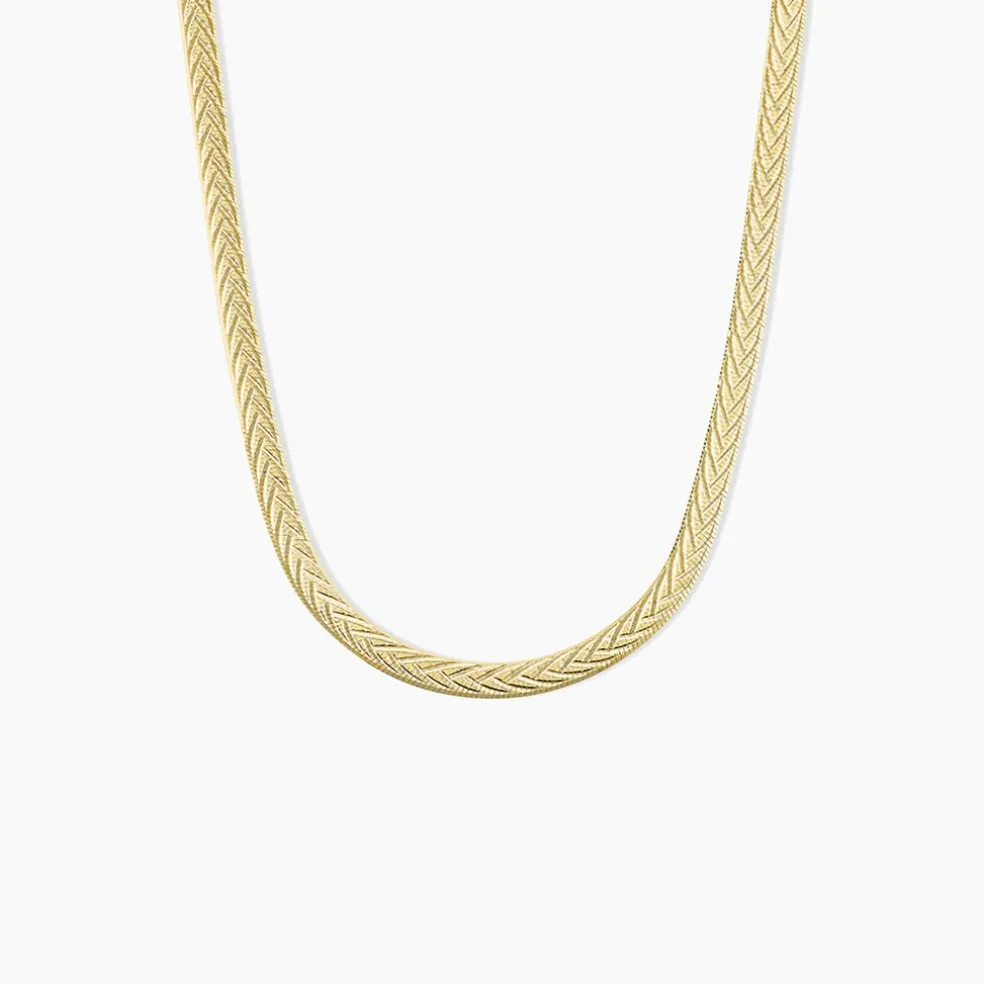 Collier Argent Jaune Alay