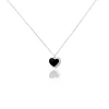 Collier Argent Leonilo Oxydes De Zirconium