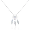 Collier Argent Polygale
