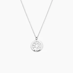 Collier Argent Prew Oxyde De Zirconium