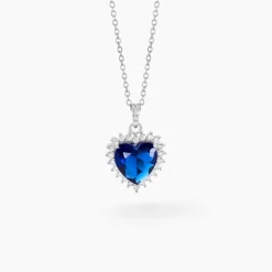 Collier Argent Sphinx Pierre