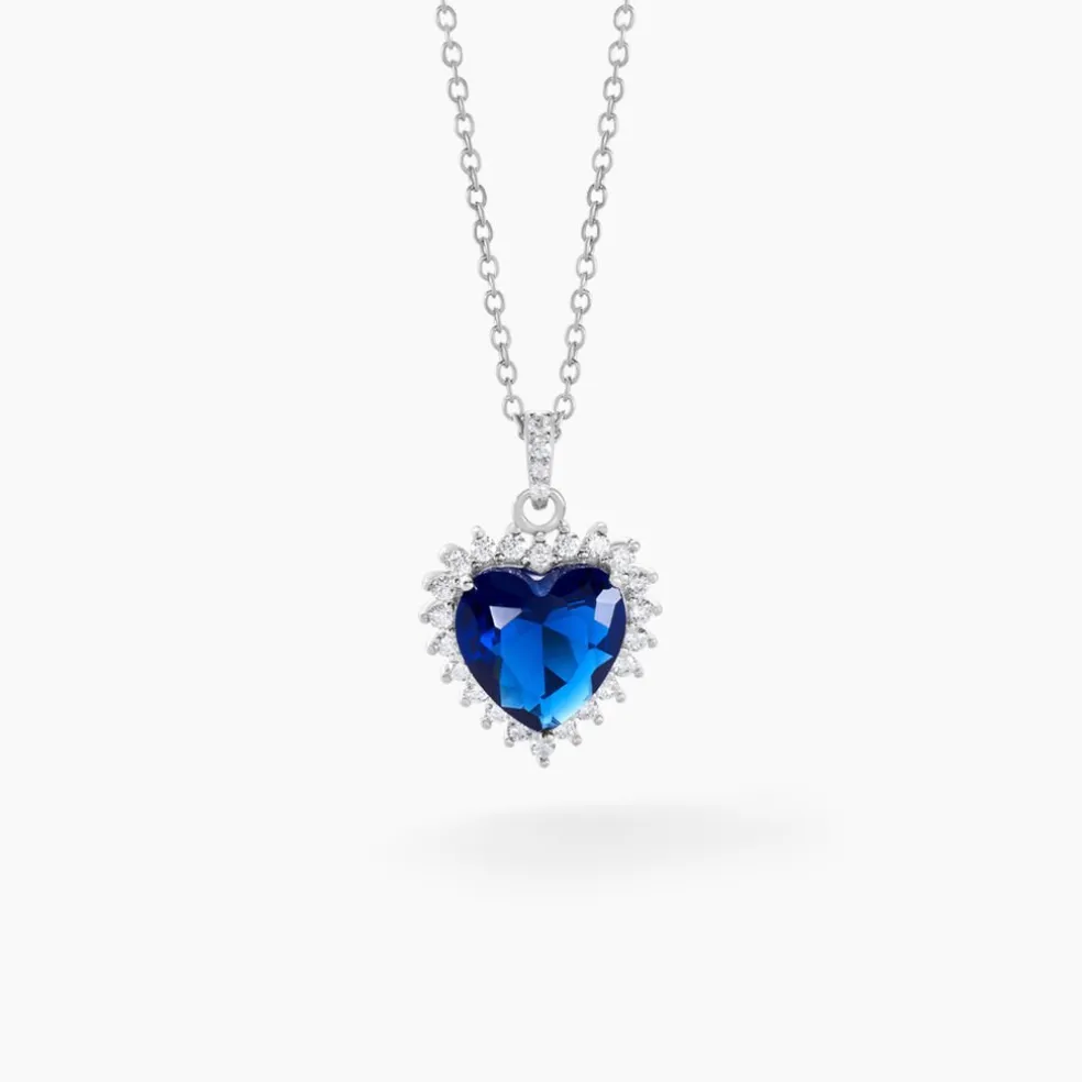 Collier Argent Sphinx Pierre