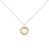 Collier Argent Tricolore Cainnech