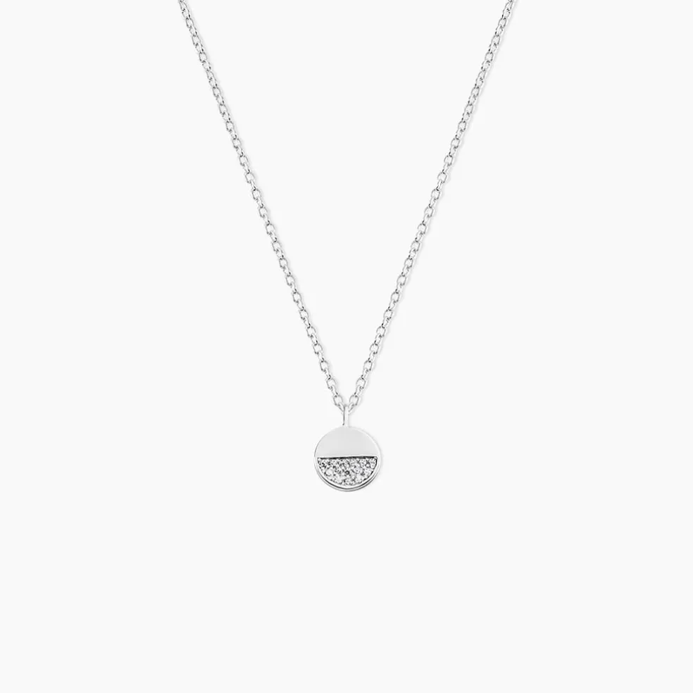 Collier Argent Viviano Oxydes De Zirconium
