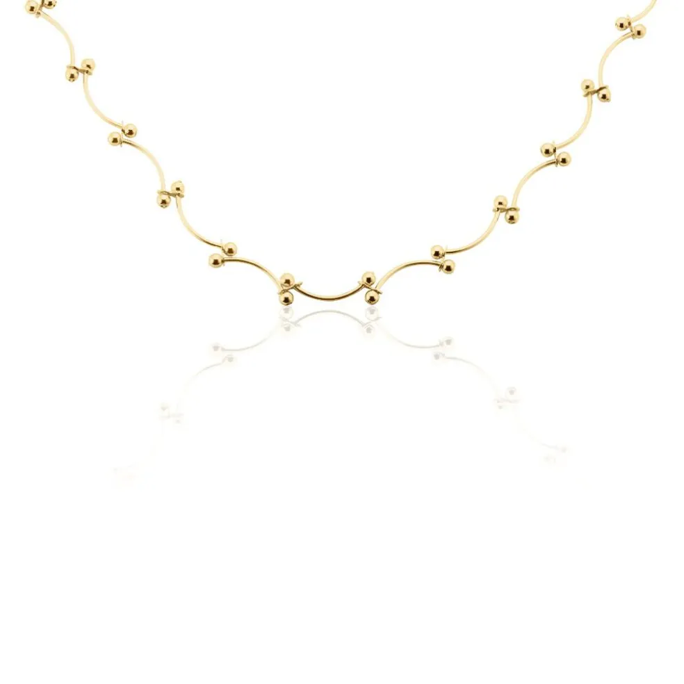 Collier Assma Plaqué Or Jaune