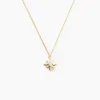 Collier Astralia Or Jaune Oxyde De Zirconium