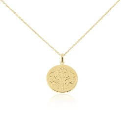 Collier Astro Plaqué Or