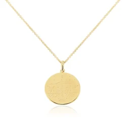 Collier Astro Plaqué Or