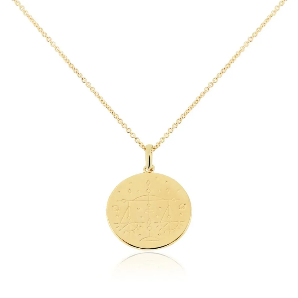 Collier Astro Plaqué Or