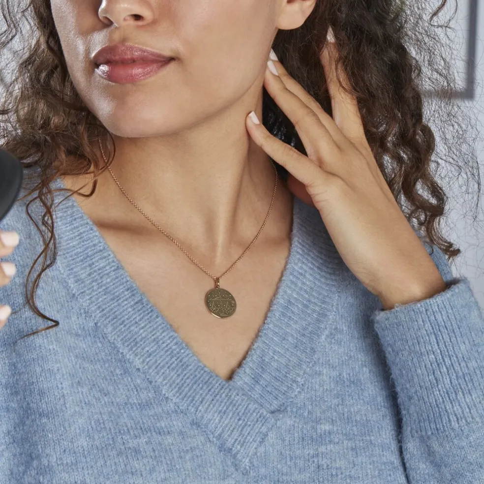 Collier Astro Plaqué Or