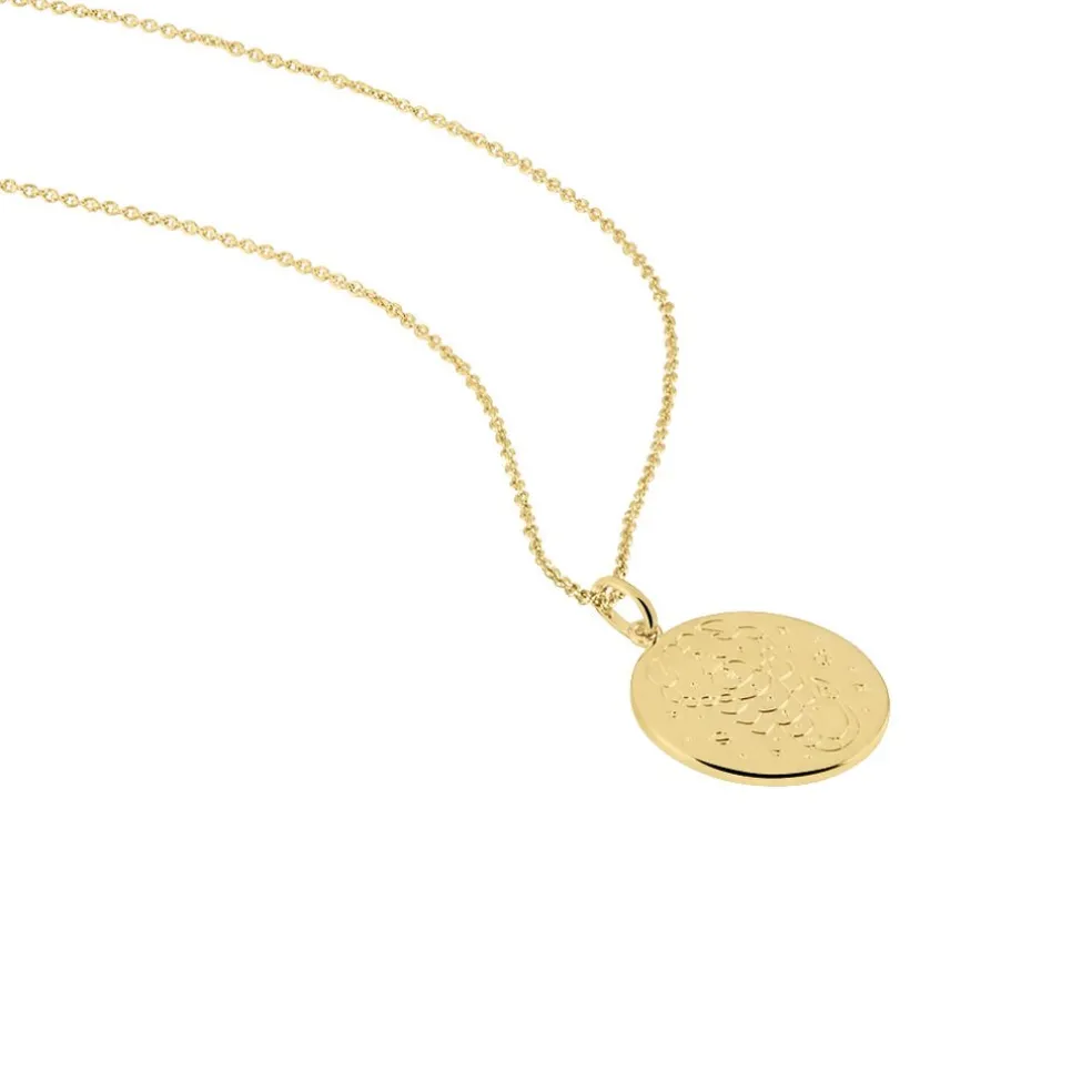 Collier Astro Plaqué Or