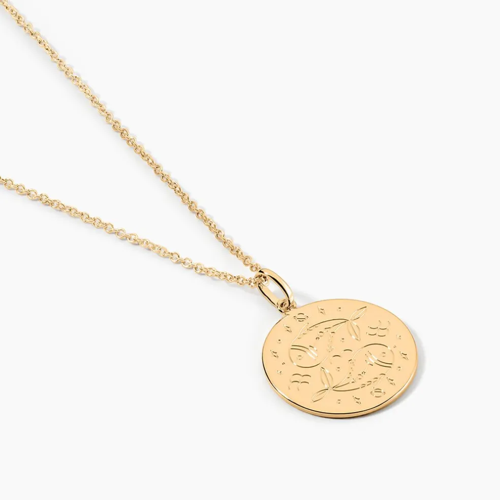 Collier Astro Plaqué Or