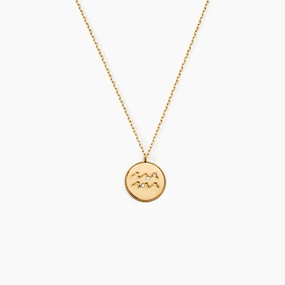 Collier Astrolae Or Jaune Diamant