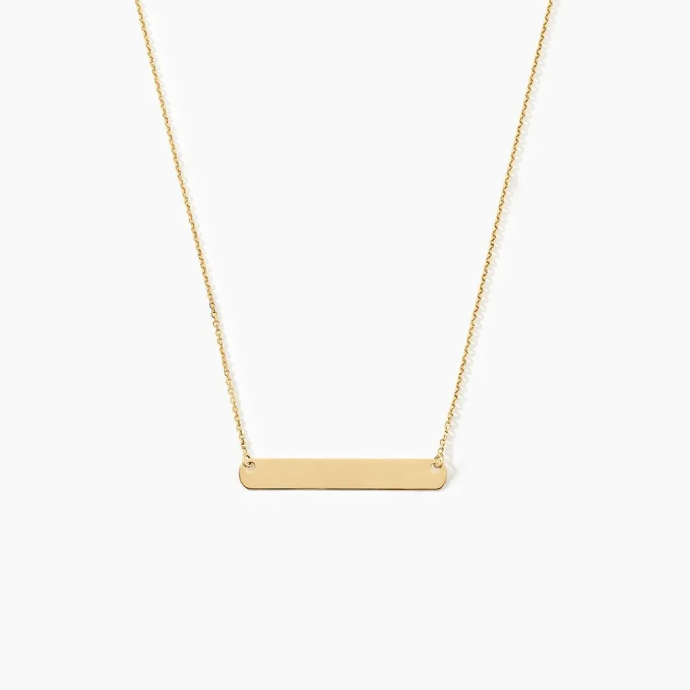 Collier Beavis Or Jaune
