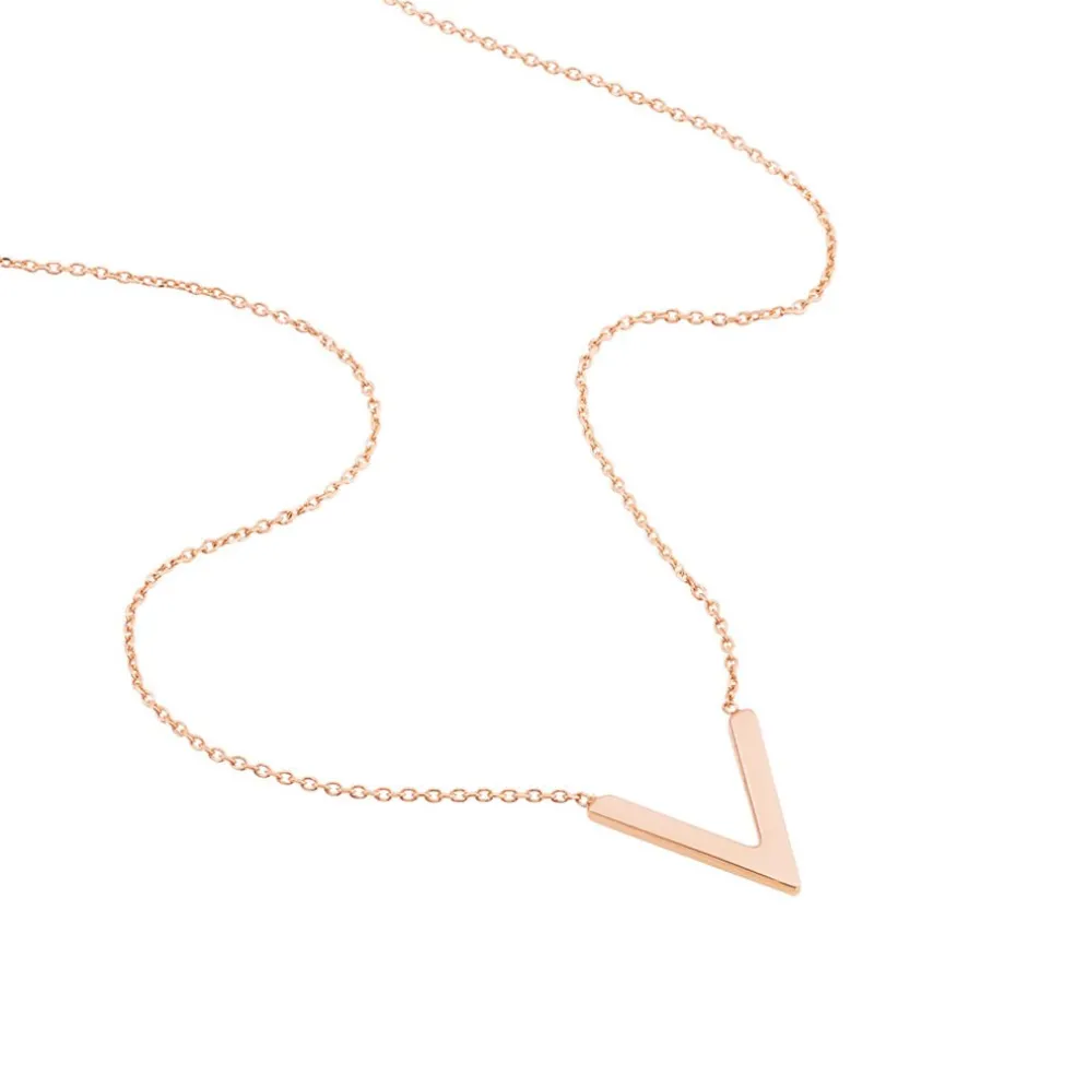 Collier Celene Or Rose