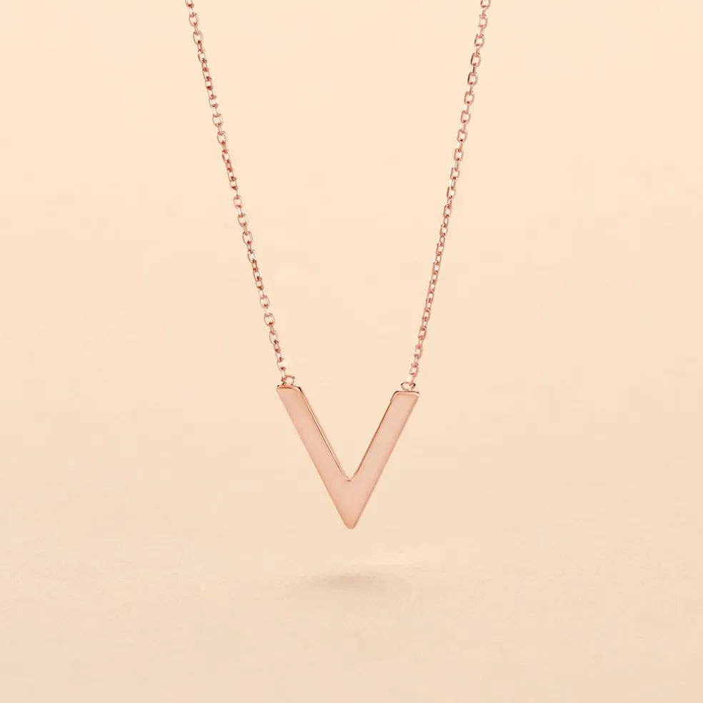 Collier Celene Or Rose
