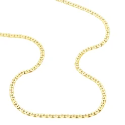 Collier Ivy Maille Haricot Or Jaune