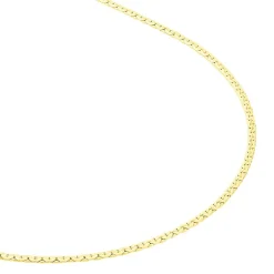 Collier Ivy Maille Haricot Or Jaune