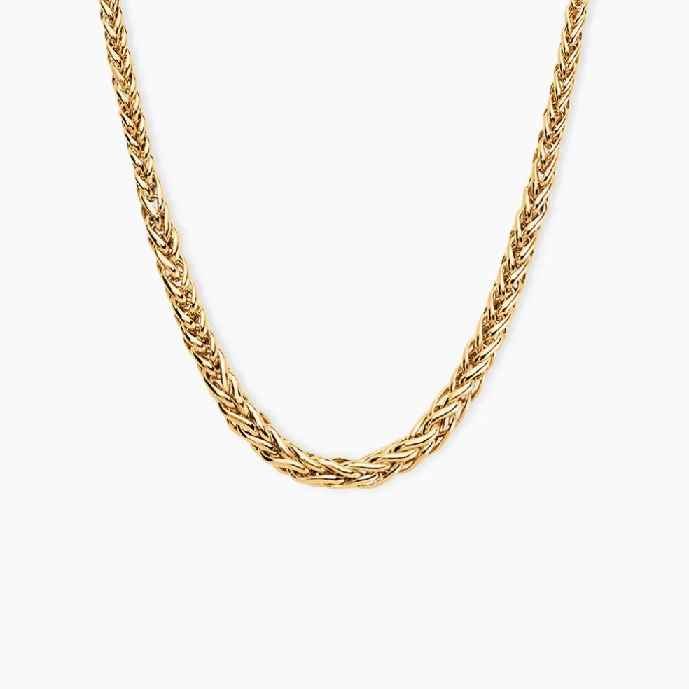 Collier Jany Danilo Maille Palmier Or Jaune