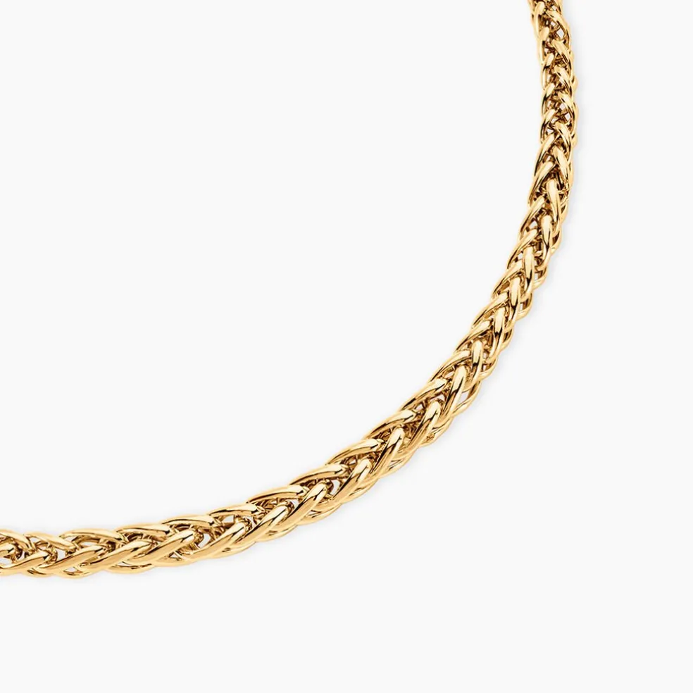 Collier Jany Danilo Maille Palmier Or Jaune