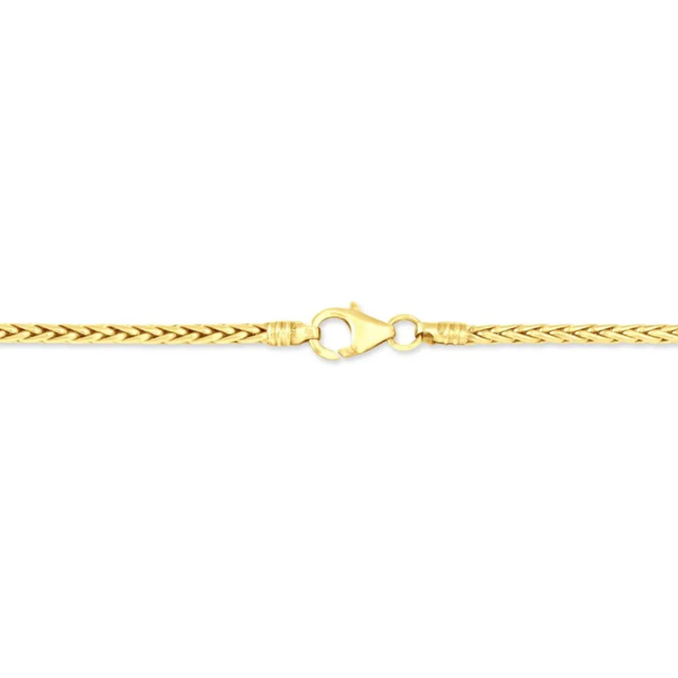 Collier Jany Danilo Maille Palmier Or Jaune