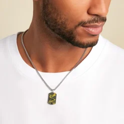 Collier Jourdan Azeneth Acier Argenté