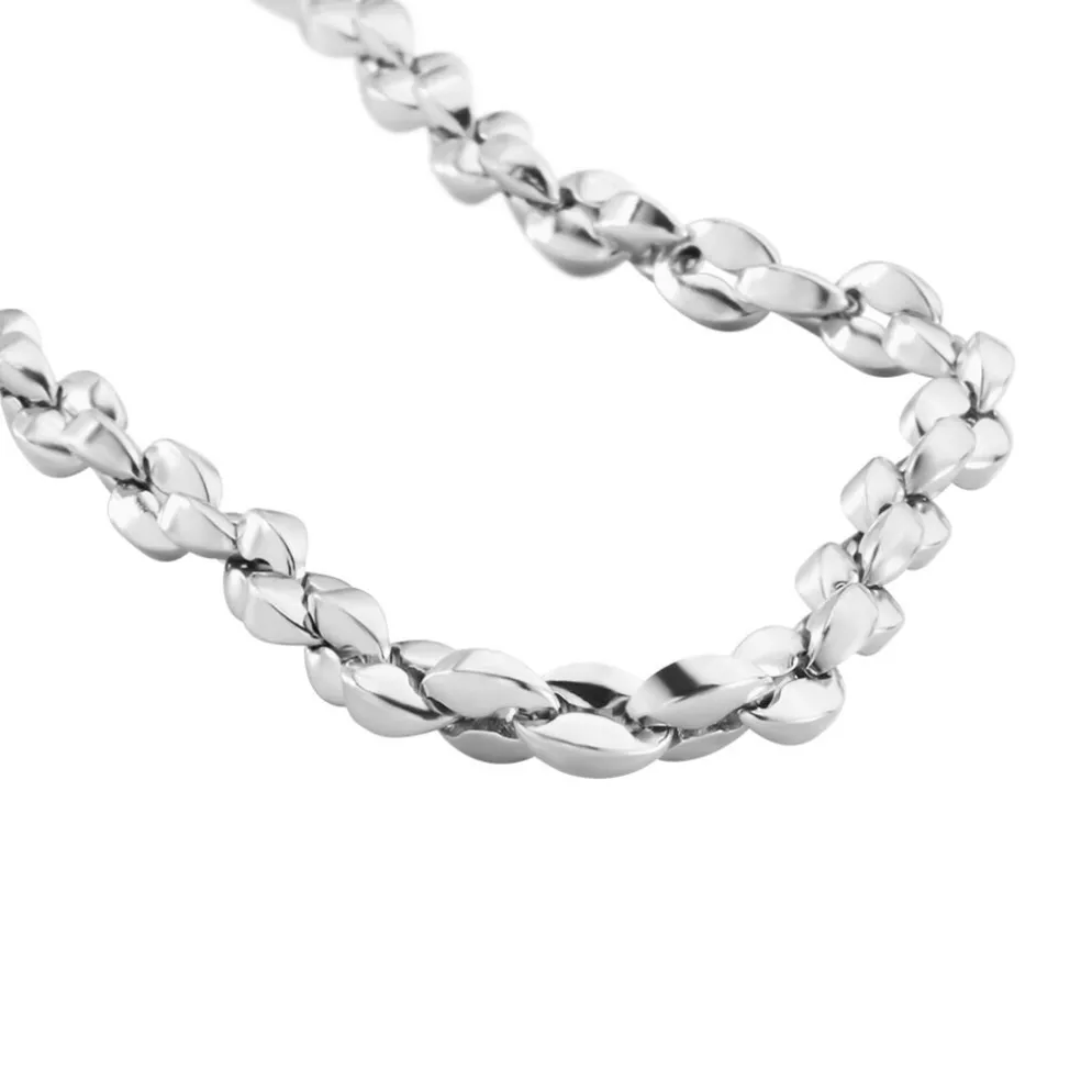 Collier Jourdan Homme Mikeno Acier Blanc