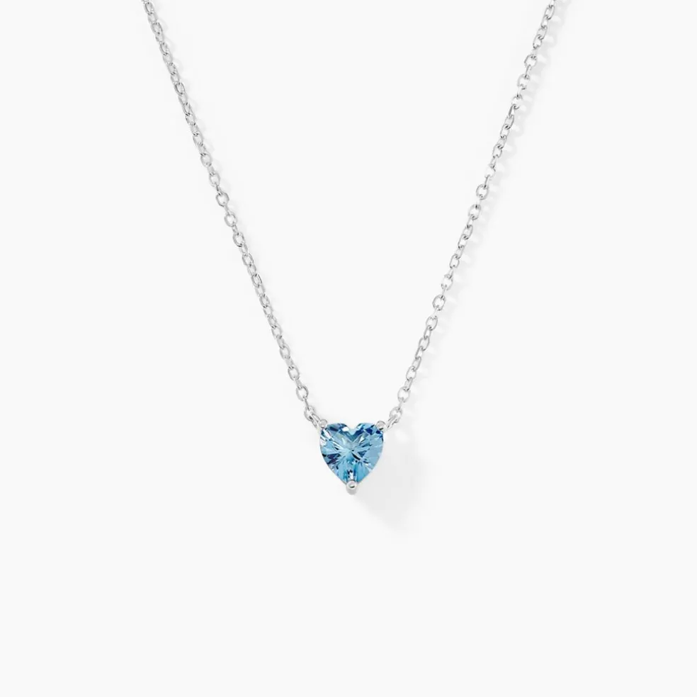 Collier Kelvyn Argent Blanc Oxyde De Zirconium