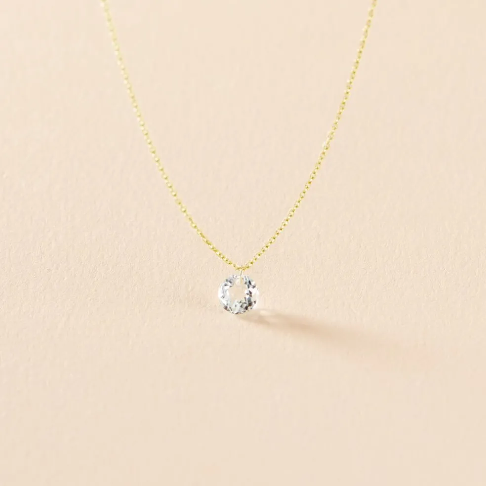 Collier Les Audacieuses Or Jaune Topaze