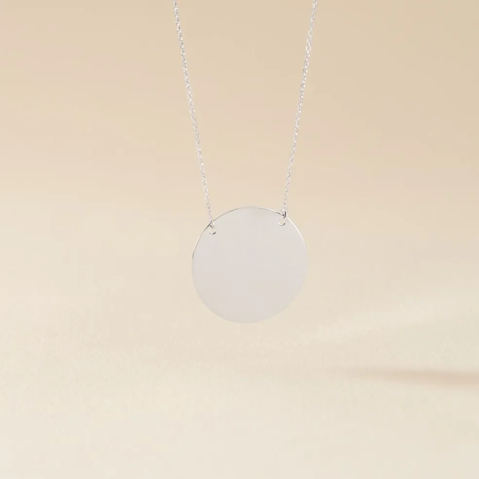 Collier Lisa Or Blanc
