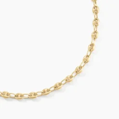 Collier Maille Dami Maille Grain De Cafe Or Jaune